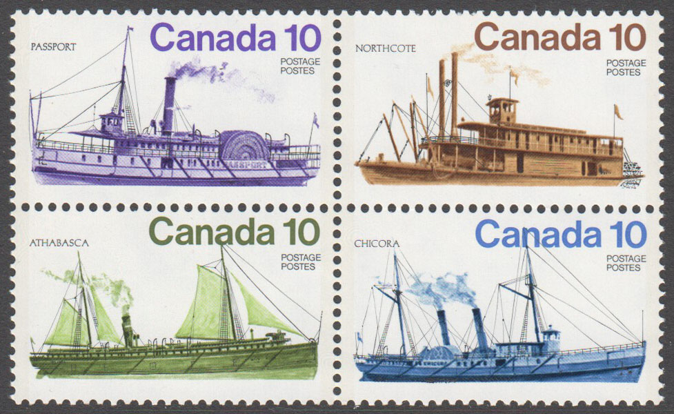 Canada Scott 703aVar MNH Block - Click Image to Close